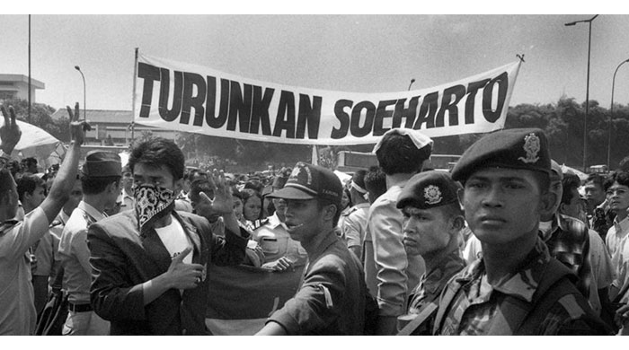 Demo 21 Mei 1998 di Indonesia
