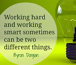 Arti kerja keras adalah bekerja sampai sakit dan hasilnya tidak ada