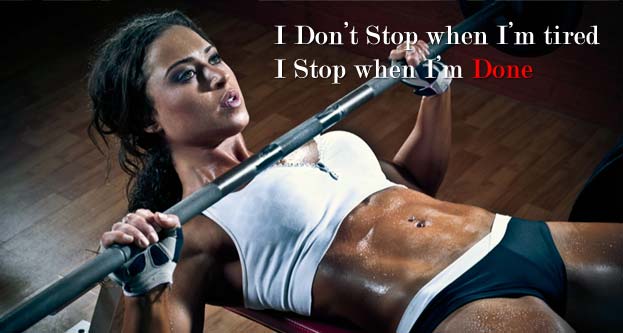 Jangan berhenti bekerja sebelum berhasil