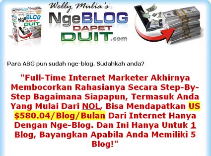 Peluang Bisnis Welly Mulia