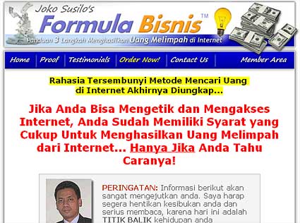 Peluang Usaha Kecil Joko Susilo