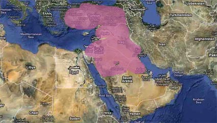 Peta Kekuasaan Salomo