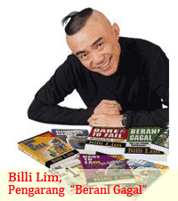 Pengarang Buku Berani Gagal, Billi Lim