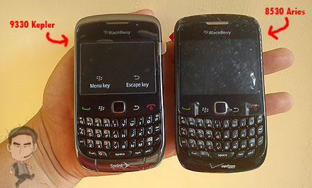 Perbedaan Blackberry Aries dan Kepler