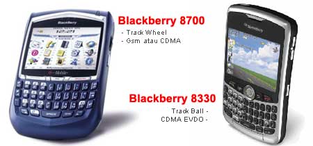 Perbandingan BB 8700 dan 8330