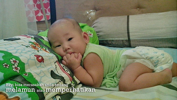 Bayi bisa merasakan hati anda, merawat setengah-setengah atau sepenuh hati