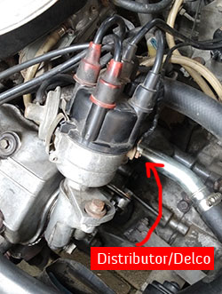 Delco mobil Suzuki Forsa