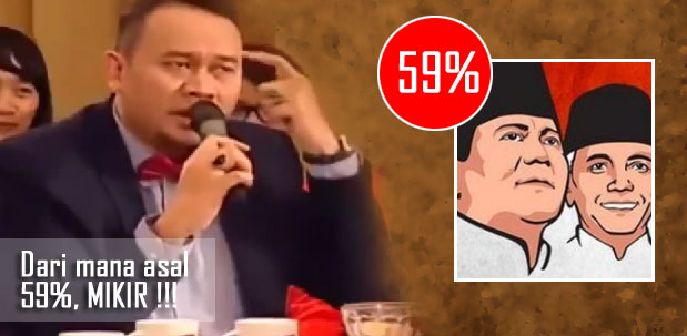 Hasil Quick Count PilPres 2014 terbaru dari Cak Lontong