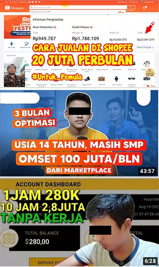 Judul konten yang clickbait
