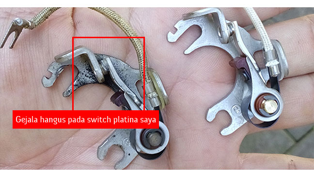 Akibat tidak mengganti kondensor platina mobil