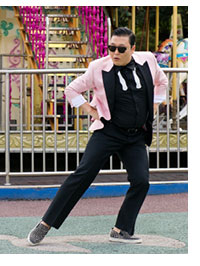 Lagu Gangnam style yang menjadi fenomena dunia