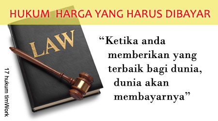 Harga yang harus dibayar dalam kerjasama