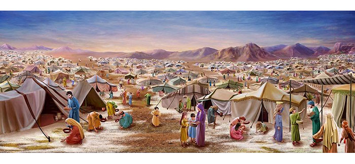 Manna, roti yang  turun dari surga