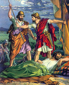 3 kali daud mengampuni saul. Namun Saul tidak pernah menyadari kesalahannya