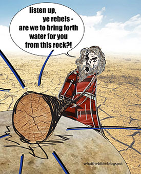 Musa tidak memasuki tanah perjanjian karena rencana Tuhan yang luar biasa