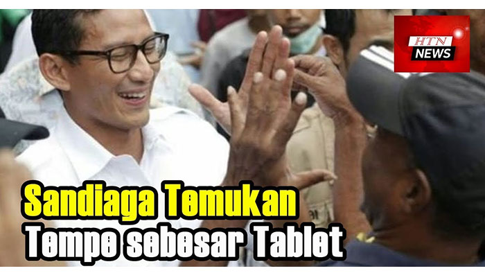 Sandiaga Uno Tempe setipis ATM