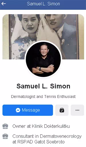 Facebook Dokter Samuel L Simon