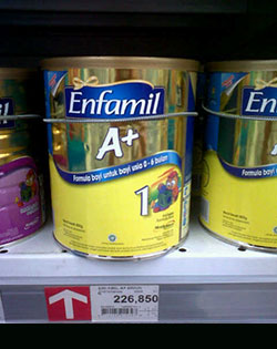 Susu bayi Enfamil untuk bayi 1 bulan
