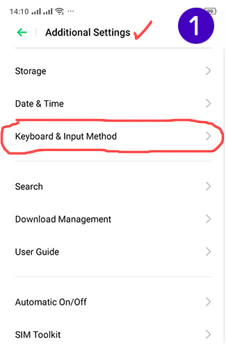 Cara setting Voice Typing Google