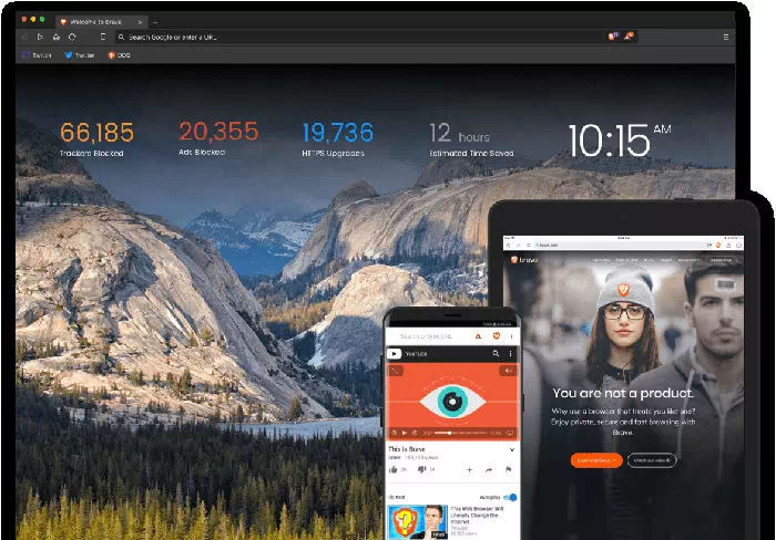 Cara download brave browser