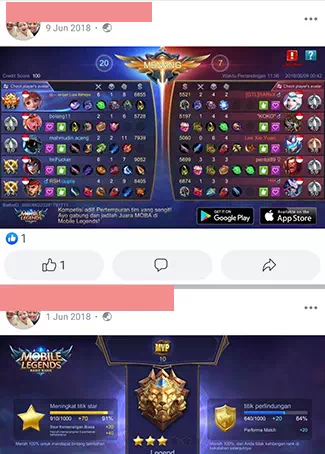 Salah satu ciri facebook penipu