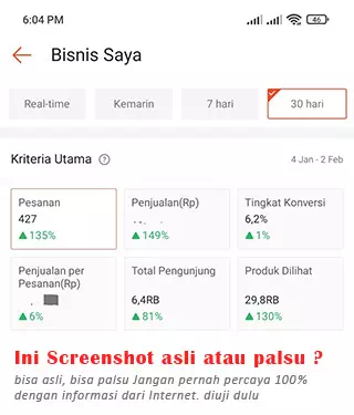 Cara membedakan gambar asli dengan gambar palsu