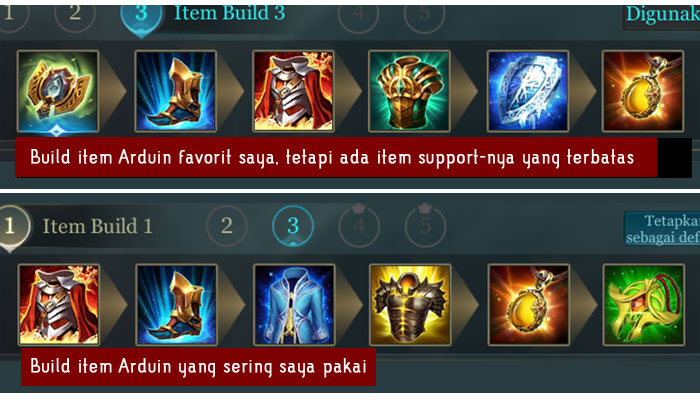 Build Item Arduin