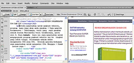 Live View Dreamweaver