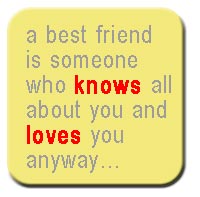 Teman sejati mengerti dirimu