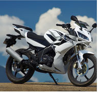 Jatuh dari motor minerva 150cc