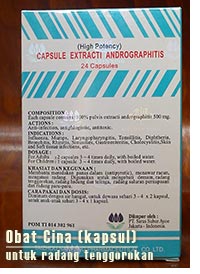 Obat tradisional Radang tenggorokan