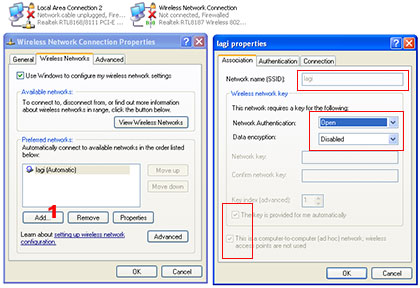 Sharing Internet dengan wifi
