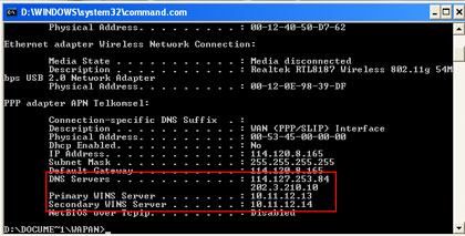Internet Connection Sharing