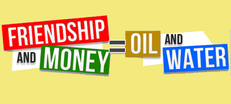 Dilema antara uang dan teman