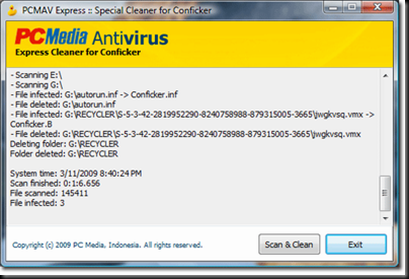 menghapus kido virus